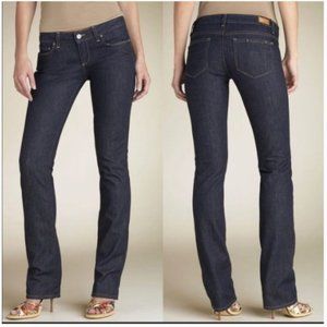 Paige Premium Denim Womens Jeans Blue Heights Straight Leg Size 31
